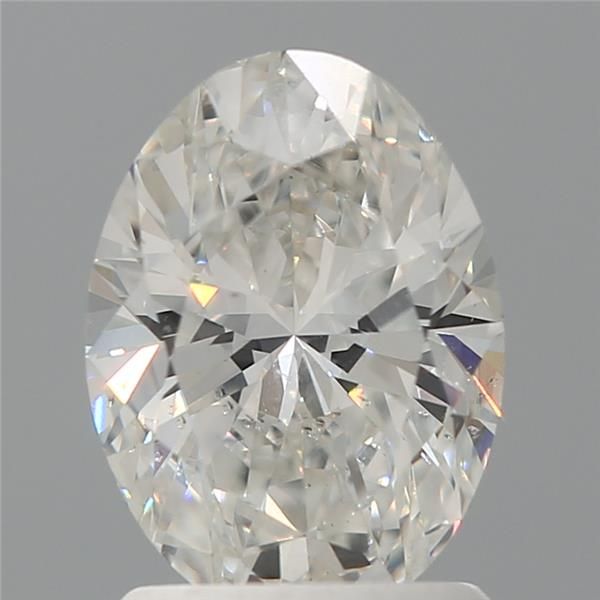 Diamond Natural 1,51Ct H-SI1 Oval - GIA2427623450 1