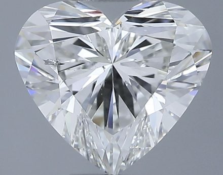 Diamond Natural 1,52Ct I-SI1 Heart - GIA6552597114 1