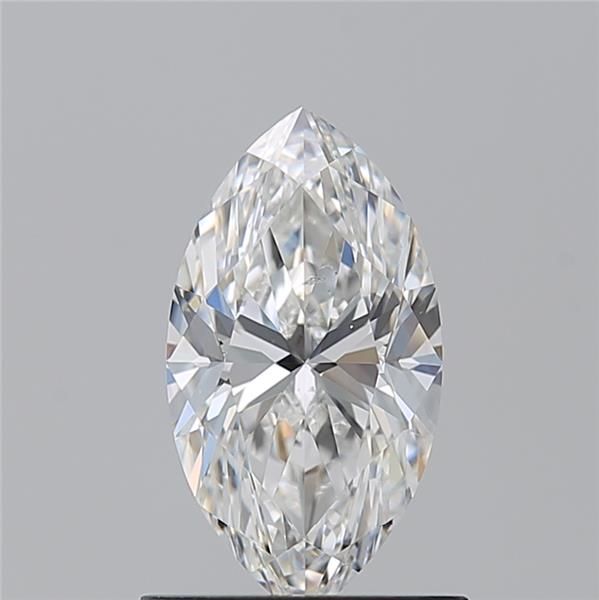 Diamond Natural 0,9Ct F-SI1 Marquise - GIA2245003397 1