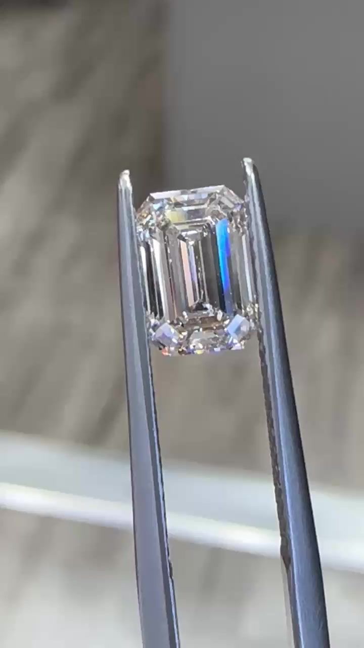 Diamond Natural 1,3Ct I-VS2 Emerald - GIA6233833576 1