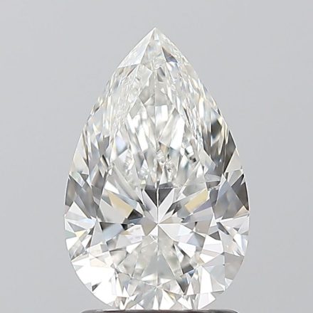 Diamond Natural 1,5Ct F-SI2 Pear - GIA7552531465 1