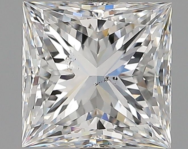 Diamond Natural 1,71Ct F-SI1 Princess - GIA3545748101 1
