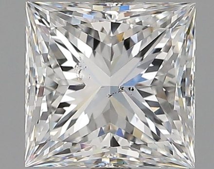Diamond Natural 1,71Ct F-SI1 Princess - GIA3545748101 1