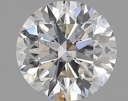 Diamond Natural 1,72Ct D-SI2 Round - GIA3555251888 1