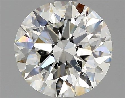 Diamond Natural 1,63Ct H-SI2 Round - GIA1563179271 1