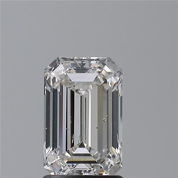 Diamond Natural 1,7Ct G-SI1 Emerald - GIA7416434460 1