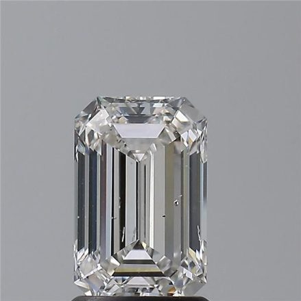 Diamond Natural 1,7Ct G-SI1 Emerald - GIA7416434460 1