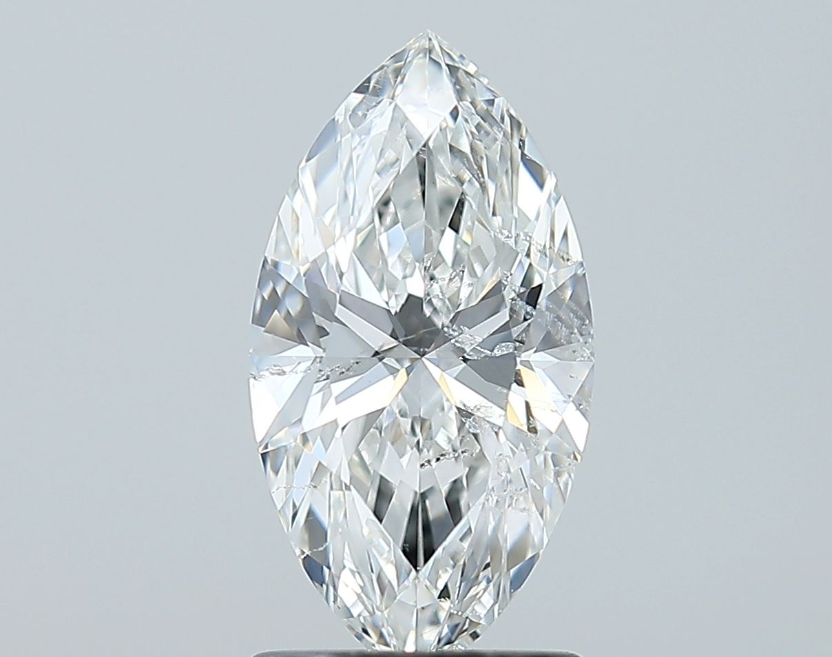 Diamond Natural 1,51Ct F-SI2 Marquise - GIA1557914895 1