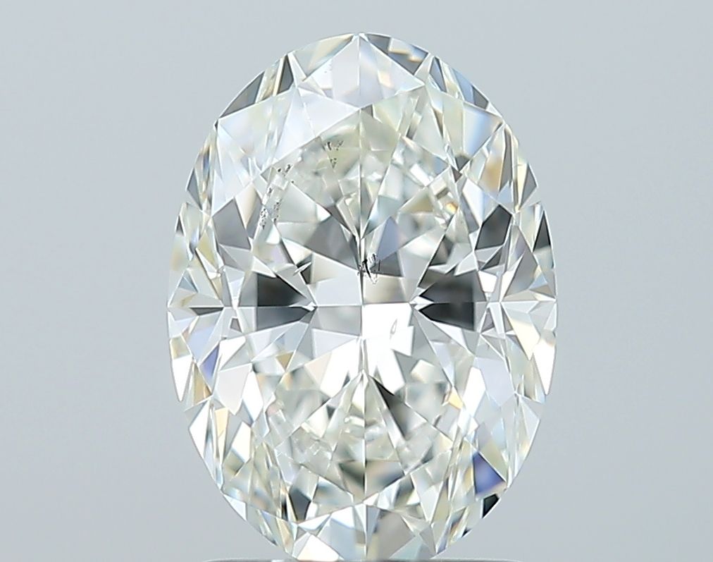 Diamond Natural 1,7Ct H-SI1 Oval - GIA1242025650 1