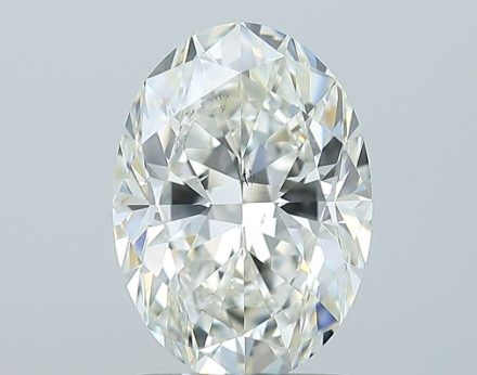 Diamond Natural 1,7Ct H-SI1 Oval - GIA1242025650 1