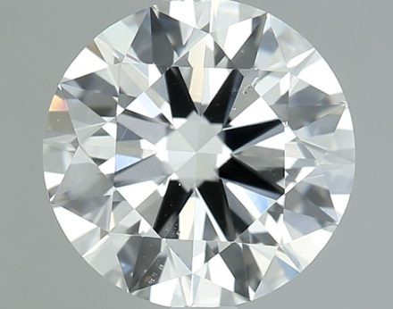 Diamond Natural 1,7Ct D-SI1 Round - GIA5523130591 1