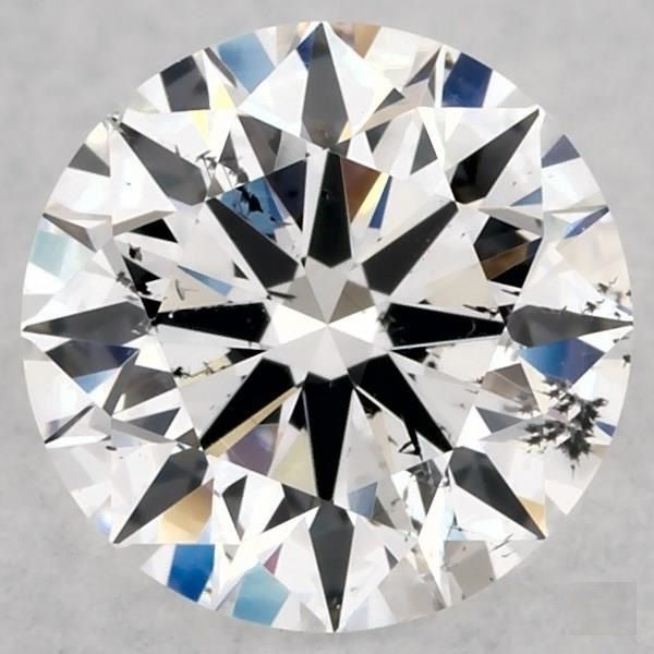 Diamond Natural 0,81Ct D-SI2 Round - GIA2387847332 1