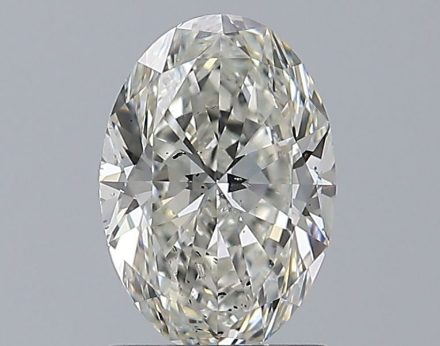Diamond Natural 1,51Ct I-SI2 Oval - GIA2556350167 1