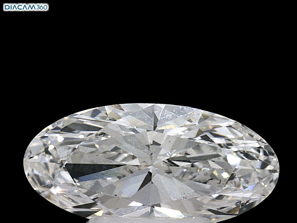 Lab Grown Diamond 2Ct E-VS1 Oval - IGILG821692087 1