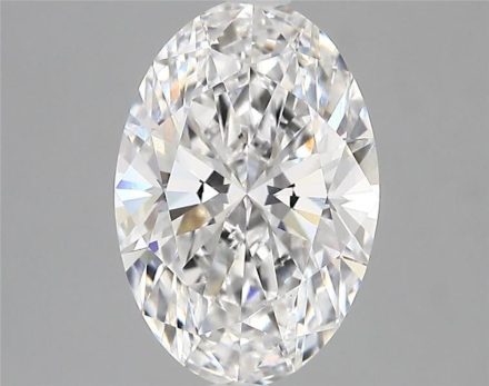 Lab Grown Diamond 2,34Ct D-VVS2 Oval - GIA7532372040 1
