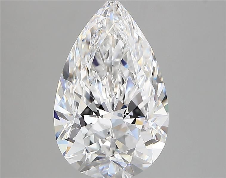 Lab Grown Diamond 2,81Ct D-VVS2 Pear - GIA6501762675 1