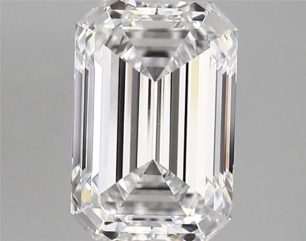 Lab Grown Diamond 3,82Ct D-VVS2 Emerald - GIA7532553603 1