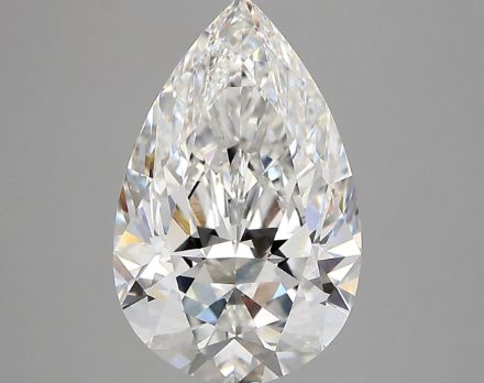 Lab Grown Diamond 4,21Ct F-VS1 Pear - GIA6522615672 1