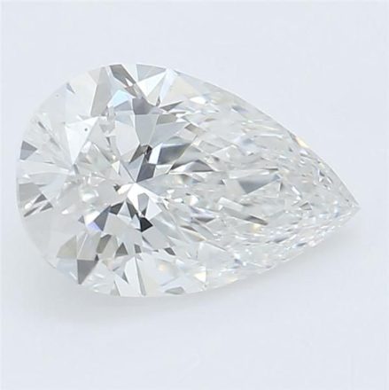 Lab Grown Diamond 0,57Ct F-VVS2 Pear - IGILG22075112 1
