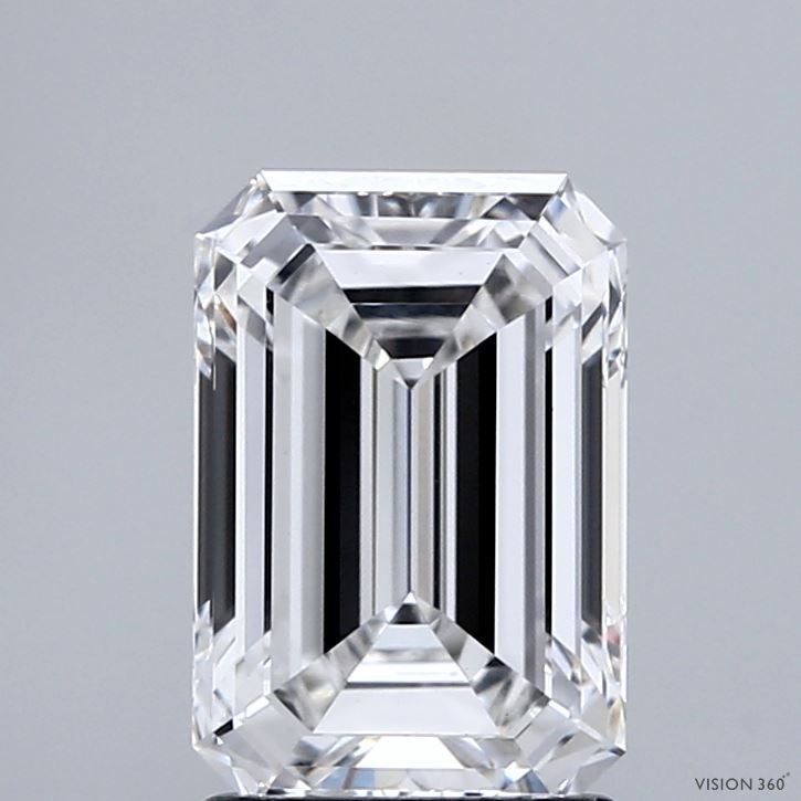 Lab Grown Diamond 2,09Ct E-VS1 Emerald - IGILG825615269 1