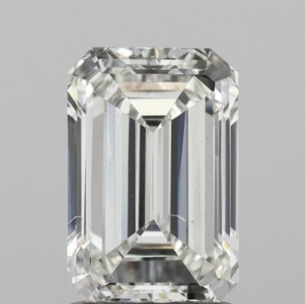 Lab Grown Diamond 1,69Ct F-VS2 Emerald - IGILG621487801 1