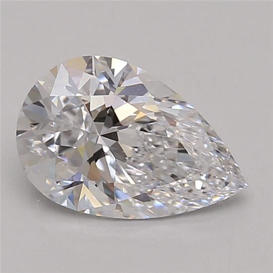 Lab Grown Diamond 1,37Ct D-IF Pear - GIA2538445925 1