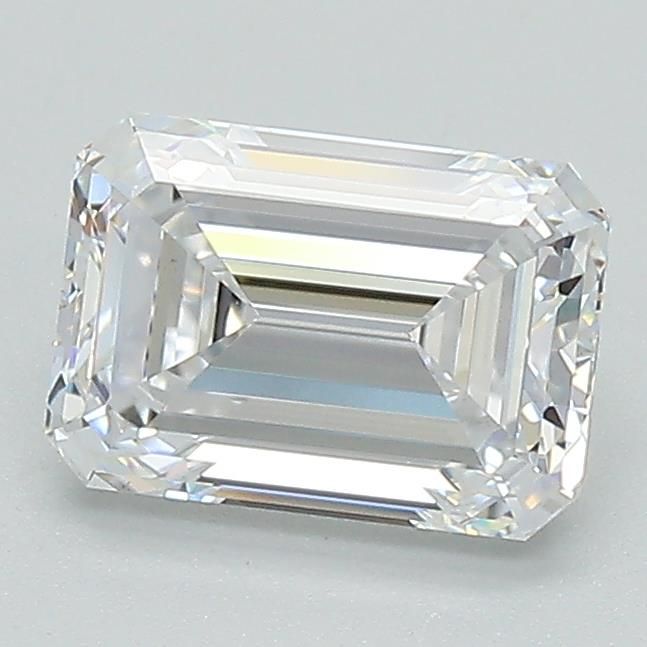 Lab Grown Diamond 1,47Ct D-VS1 Emerald - GIALG6502608271 1