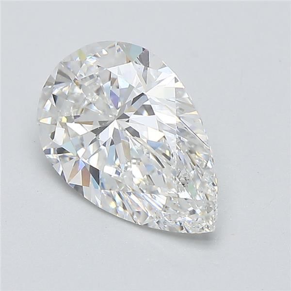 Diamond Natural 1,8Ct F-VS2 Pear - GIA2205400203 1