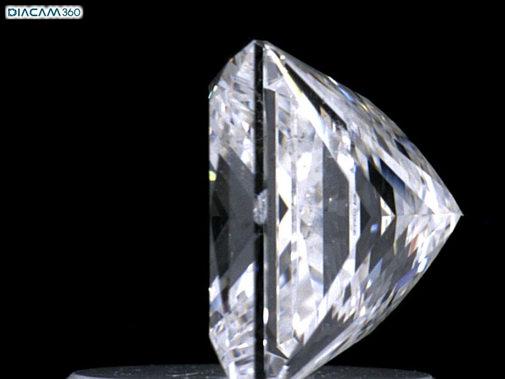 Diamond Natural 1,2Ct G-SI2 Princess - GIA5233976180 1