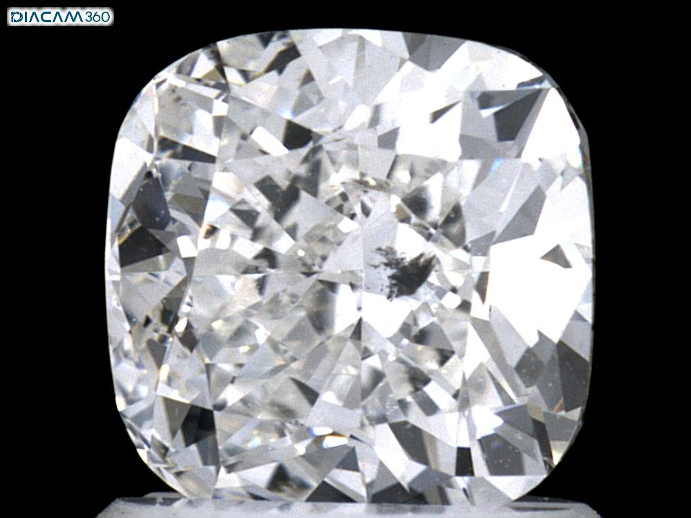 Diamond Natural 1,41Ct J-SI2 Cushion - GIA6292466968 1