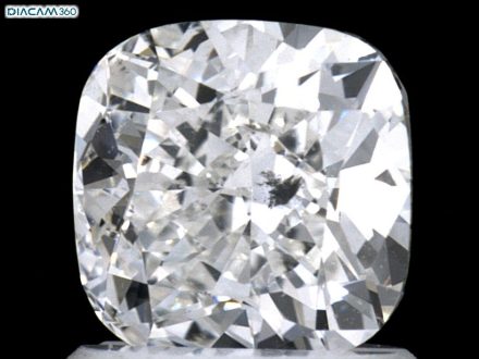 Diamond Natural 1,41Ct J-SI2 Cushion - GIA6292466968 1