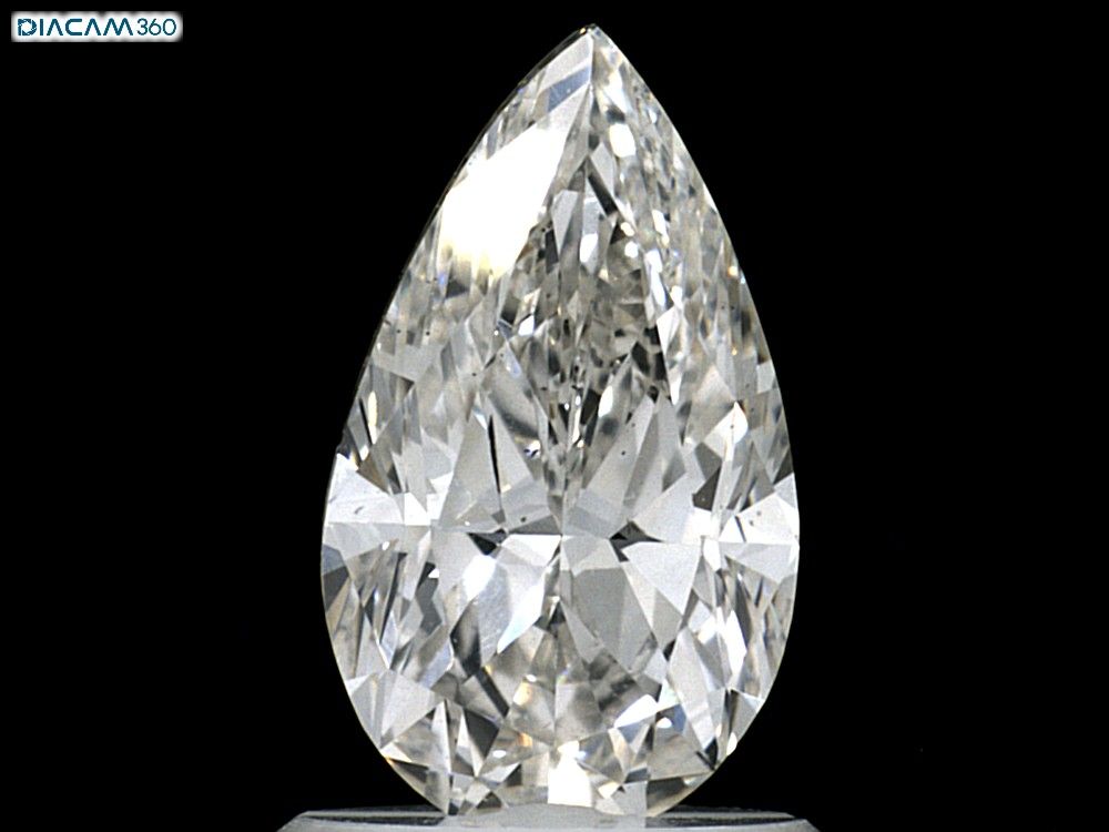Diamond Natural 1,2Ct J-SI1 Pear - GIA5496586593 1