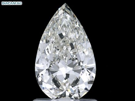 Diamond Natural 1,21Ct J-SI2 Pear - GIA2496113011 1