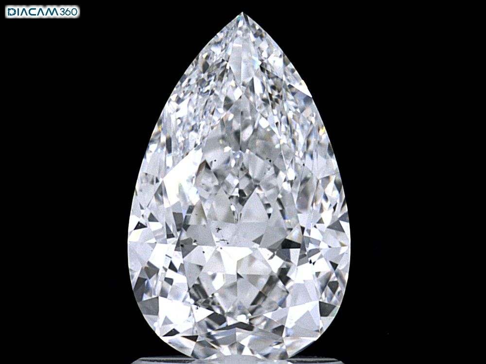 Diamond Natural 1,71Ct E-VS2 Pear - GIA1499255278 1
