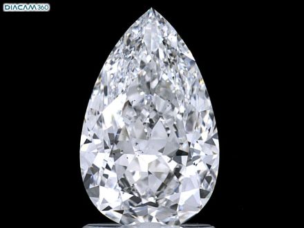Diamond Natural 1,71Ct E-VS2 Pear - GIA1499255278 1