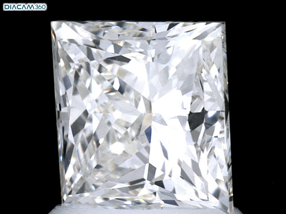 Diamond Natural 1,73Ct J-VVS2 Princess - GIA6492762198 1