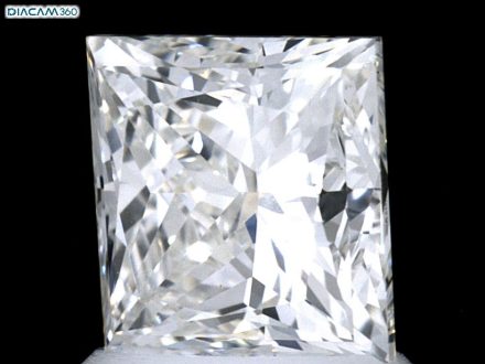 Diamond Natural 1,73Ct J-VVS2 Princess - GIA6492762198 1