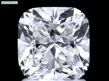 Diamond Natural 1,82Ct G-VVS1 Cushion - GIA6157253477 1