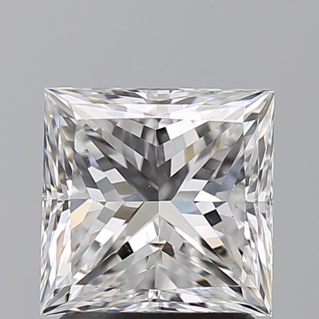 Diamond Natural 1,8Ct F-SI1 Princess - GIA2156442266 1