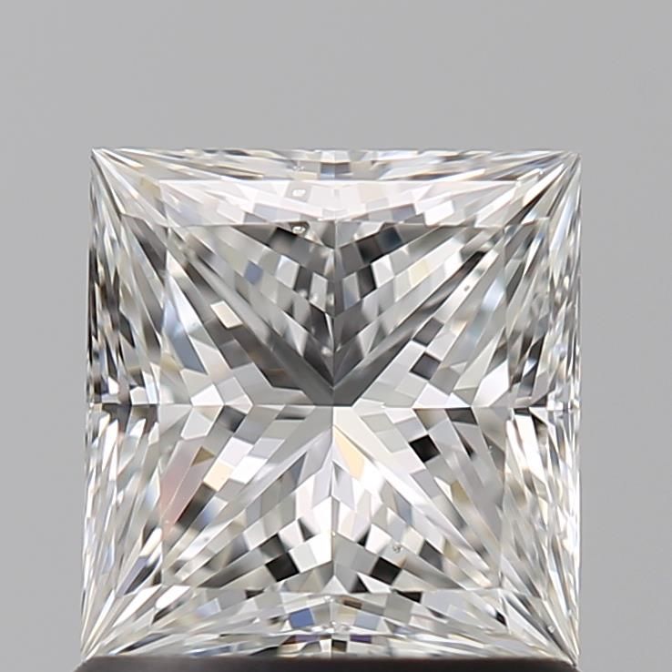 Diamond Natural 1,06Ct G-SI1 Princess - GIA1182564594 1