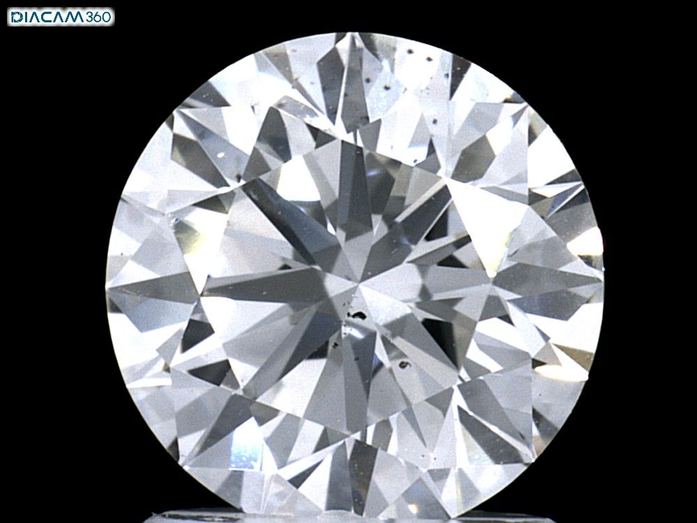 Diamond Natural 1,64Ct H-SI1 Round - GIA6452278650 1