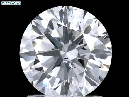 Diamond Natural 1,64Ct H-SI1 Round - GIA6452278650 1
