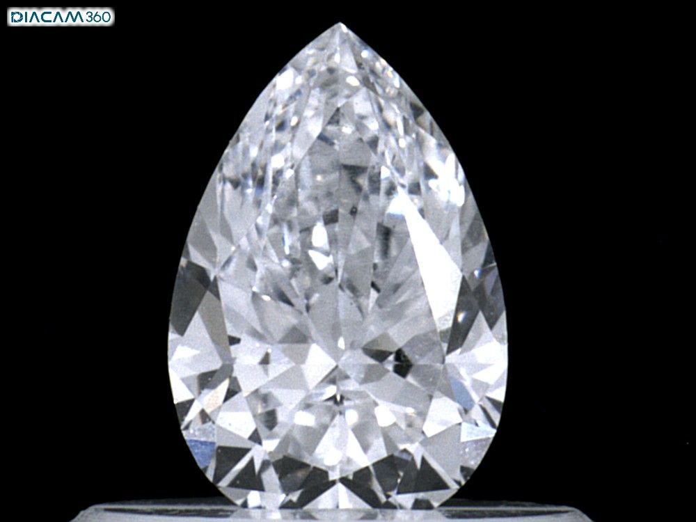 Diamond Natural 0,4Ct D-VVS1 Pear - GIA6462618814 1