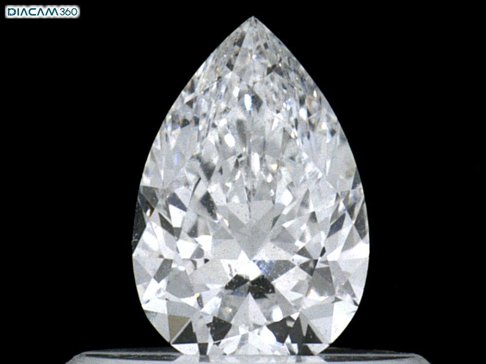 Diamond Natural 0,4Ct D-VVS1 Pear - GIA5463711149 1