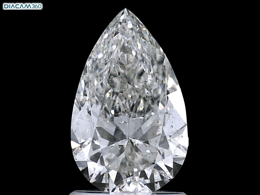 Diamond Natural 1,53Ct H-SI2 Pear - GIA5466801308 1