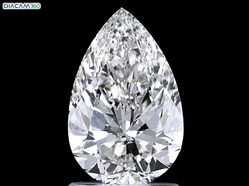 Diamond Natural 1,6Ct G-VS2 Pear - GIA6382383459 1