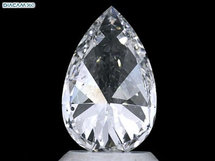 Diamond Natural 1,83Ct E-SI2 Pear - GIA6401031174 1