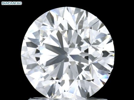Diamond Natural 1,6Ct D-VS1 Round - GIA6204792314 1