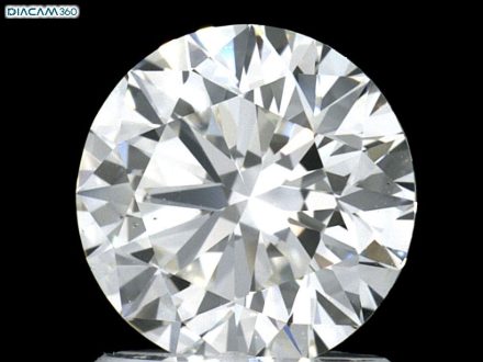 Diamond Natural 1,51Ct H-VS2 Round - GIA6442344766 1
