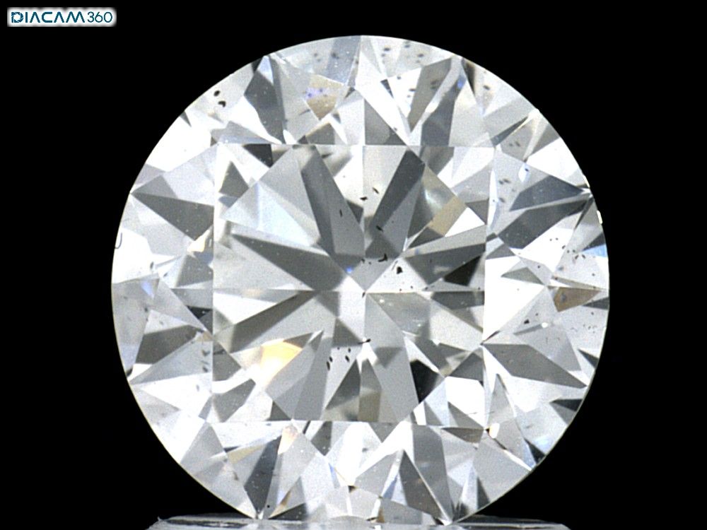 Diamond Natural 1,61Ct F-SI1 Round - GIA5426317636 1